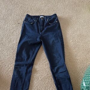 Good American Dark Blue Skinny Jeans